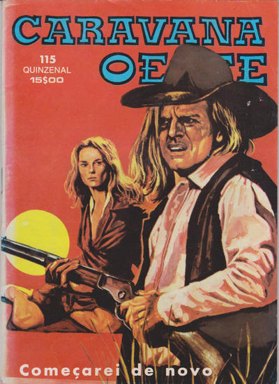 Cover for Caravana do Oeste (Agência Portuguesa de Revistas, 1975 series) #115