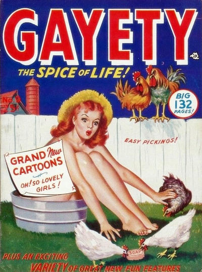 Cover for Gayety (Marvel, 1943 series) #9