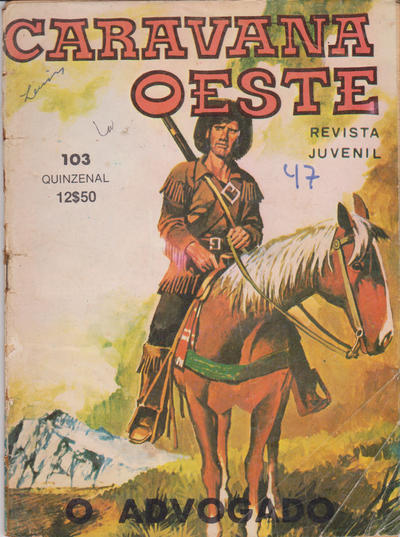 Cover for Caravana do Oeste (Agência Portuguesa de Revistas, 1975 series) #103