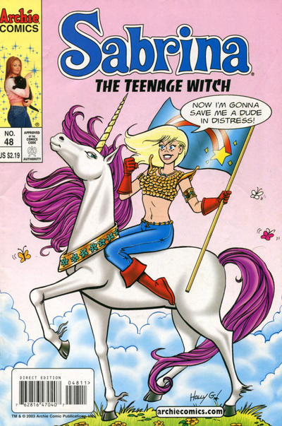 Cover for Sabrina the Teenage Witch (Archie, 2003 series) #48 [Direct Edition]