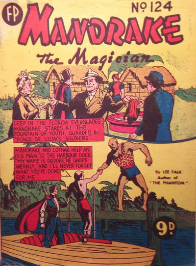 Cover for Mandrake the Magician (Feature Productions, 1950 ? series) #124