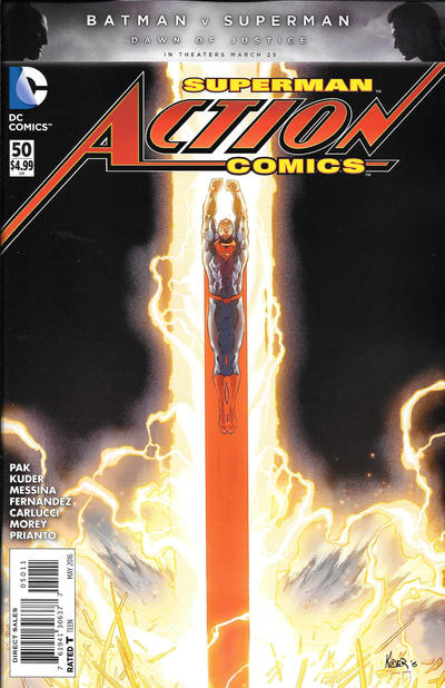 Cover for Action Comics (DC, 2011 series) #50 [Direct Sales]