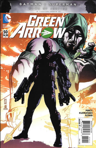 Cover for Green Arrow (DC, 2011 series) #50 [Direct Sales]