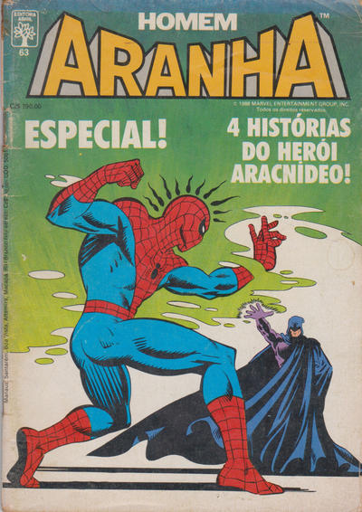 Cover for Homem-Aranha (Editora Abril, 1983 series) #63