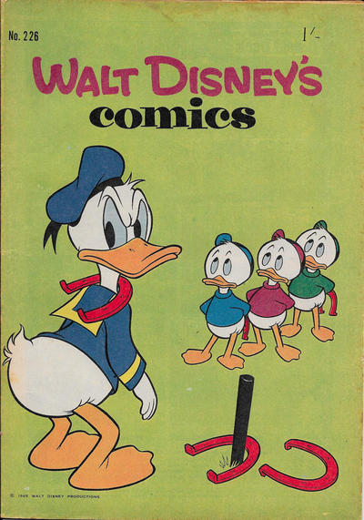 Cover for Walt Disney's Comics (W. G. Publications; Wogan Publications, 1946 series) #226