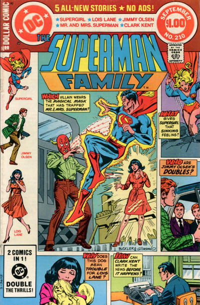 Cover for The Superman Family (DC, 1974 series) #210 [Direct]