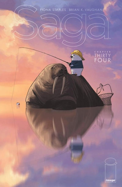 Cover for Saga (Image, 2012 series) #34
