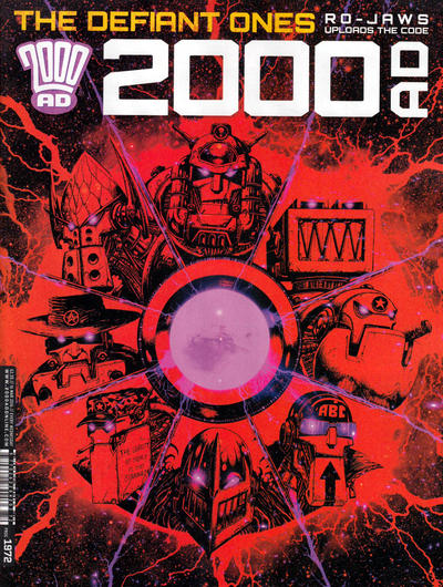 Cover for 2000 AD (Rebellion, 2001 series) #1972