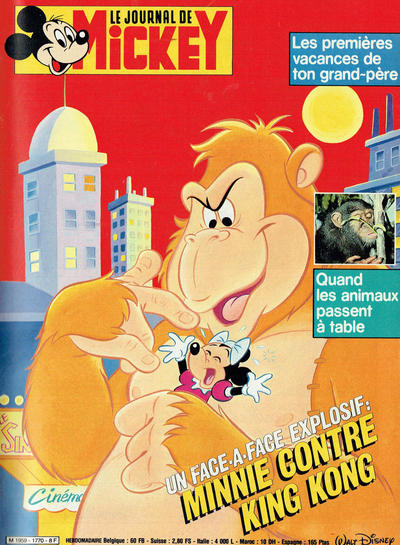 Cover for Le Journal de Mickey (Hachette, 1952 series) #1770