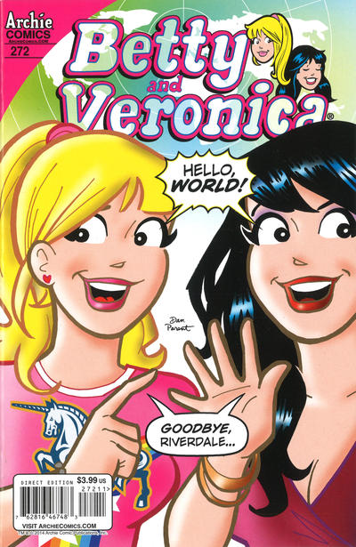 Cover for Betty and Veronica (Archie, 1987 series) #272 [Direct Edition]