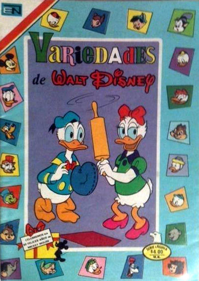 Cover for Variedades de Walt Disney (Editorial Novaro, 1967 series) #292