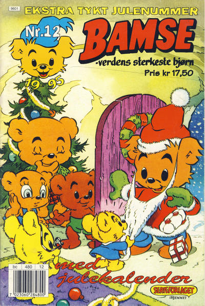 Cover for Bamse (Hjemmet / Egmont, 1991 series) #12/1995