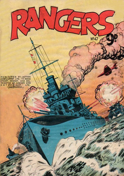 Cover for Rangers Comics (H. John Edwards, 1950 ? series) #47