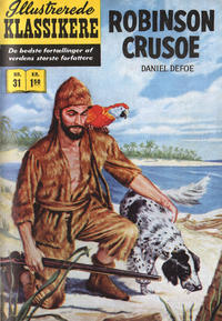 Cover Thumbnail for Illustrerede Klassikere (I.K. [Illustrerede klassikere], 1956 series) #31 - Robinson Crusoe