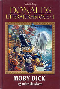 Cover Thumbnail for Donalds litteraturhistorie (Hjemmet / Egmont, 2014 series) #4 - Moby Dick og andre klassikere