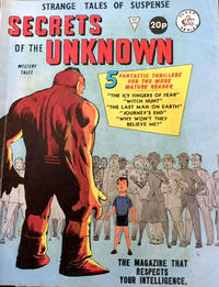 Cover Thumbnail for Secrets of the Unknown (Alan Class, 1962 series) #191