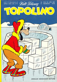 Cover Thumbnail for Topolino (Mondadori, 1949 series) #1154