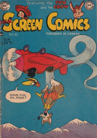 Cover Thumbnail for Real Screen Comics (National Comics Publications of Canada Ltd, 1948 series) #22