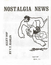 Cover Thumbnail for Nostalgia News (Nostalgia, Inc. [Don Maris Comics], 1972 series) #21