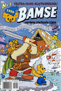 Cover Thumbnail for Bamse (Hjemmet / Egmont, 1991 series) #1/2000