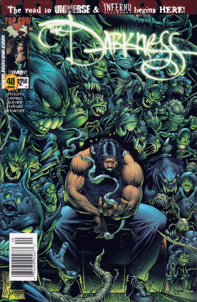 Cover for The Darkness (Image, 1996 series) #40 [Newsstand]