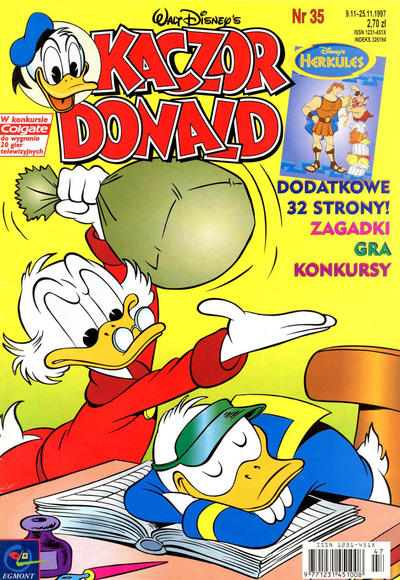 Cover for Kaczor Donald (Egmont Polska, 1994 series) #35/1997