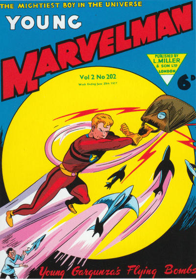 Cover for Young Marvelman (L. Miller & Son, 1954 series) #202