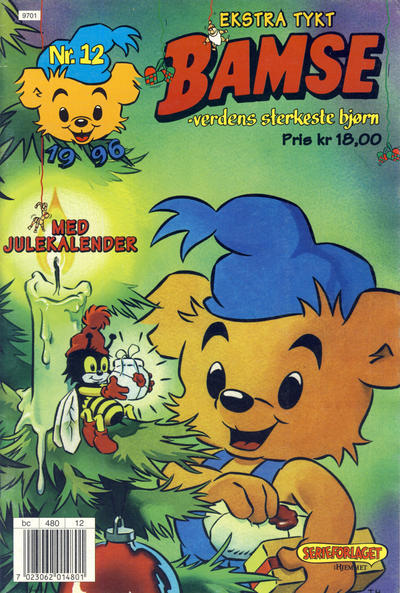 Cover for Bamse (Hjemmet / Egmont, 1991 series) #12/1996