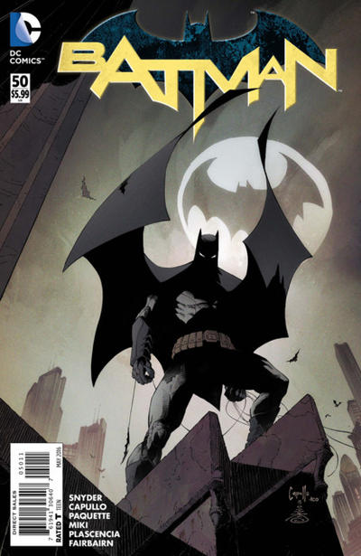 Cover for Batman (DC, 2011 series) #50 [Greg Capullo Cover]