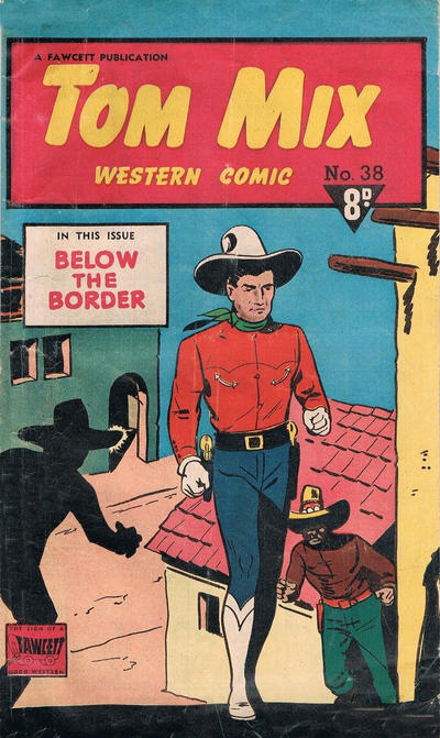 Cover for Tom Mix Western Comic (Cleland, 1948 series) #38