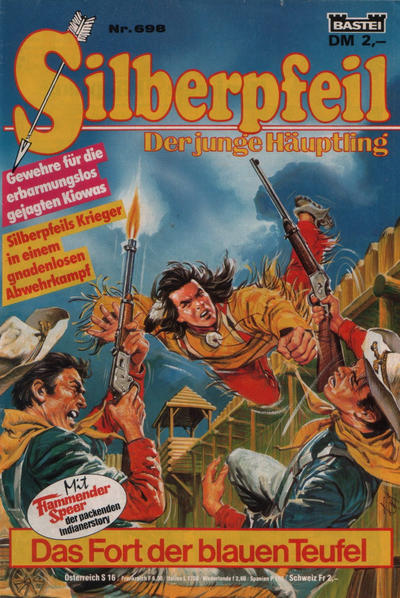 Cover for Silberpfeil (Bastei Verlag, 1970 series) #698