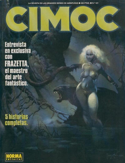 Cover for Cimoc (NORMA Editorial, 1981 series) #121
