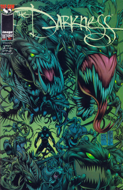 Cover for The Darkness (Image, 1996 series) #11 [Dale Keown Variant]