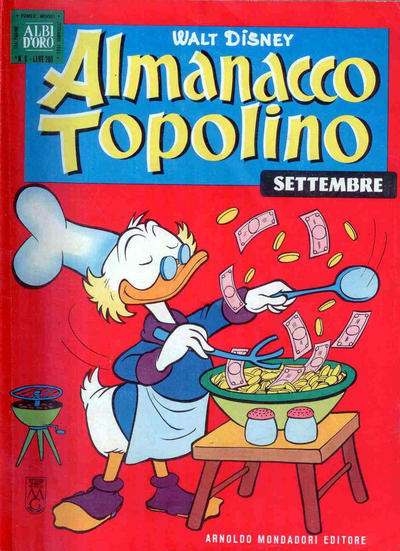 Cover for Almanacco Topolino (Mondadori, 1957 series) #81