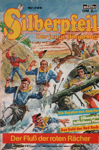 Cover for Silberpfeil (Bastei Verlag, 1970 series) #725