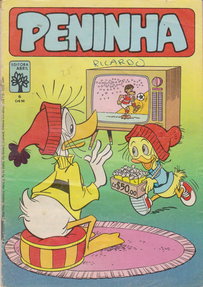 Cover for Peninha (Editora Abril, 1982 series) #6
