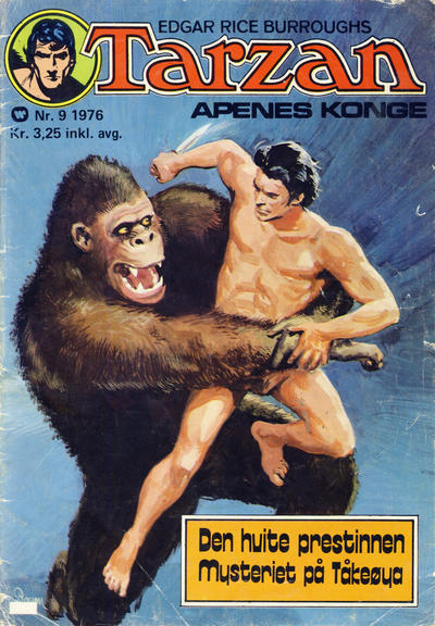Cover for Tarzan [Jungelserien] (Illustrerte Klassikere / Williams Forlag, 1965 series) #9/1976