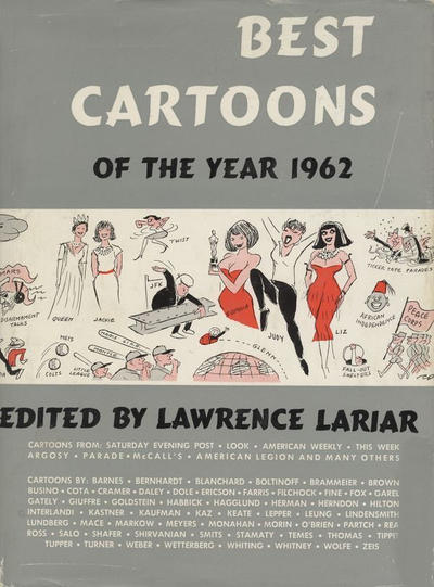 Cover for Best Cartoons of the Year (Crown Publishers, 1942 ? series) #1962