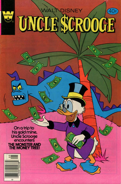Cover for Walt Disney Uncle Scrooge (Western, 1963 series) #164 [Whitman]