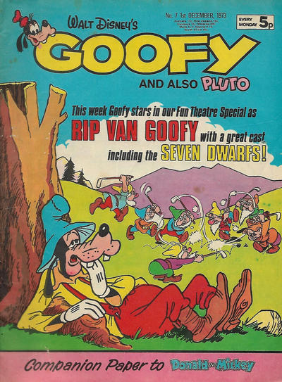 Cover for Goofy (IPC, 1973 series) #7