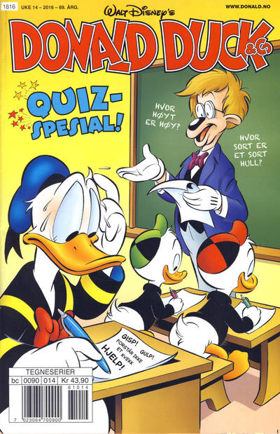 Cover for Donald Duck & Co (Hjemmet / Egmont, 1948 series) #14/2016