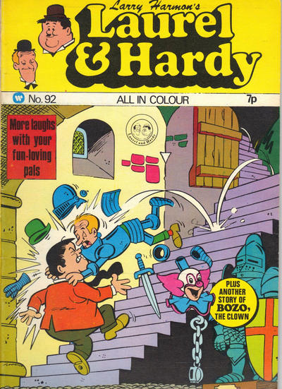 Cover for Larry Harmon's Laurel & Hardy (Thorpe & Porter, 1969 series) #92