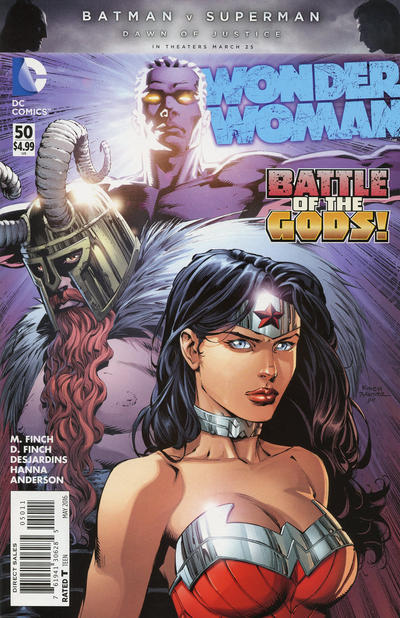 Cover for Wonder Woman (DC, 2011 series) #50 [Direct Sales]