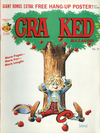 Cover for Cracked (Major Publications, 1958 series) #77
