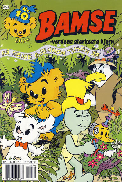 Cover for Bamse (Hjemmet / Egmont, 1991 series) #10/2000
