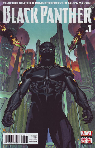 Cover for Black Panther (Marvel, 2016 series) #1