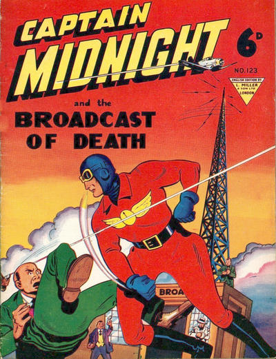 Cover for Captain Midnight (L. Miller & Son, 1950 series) #123