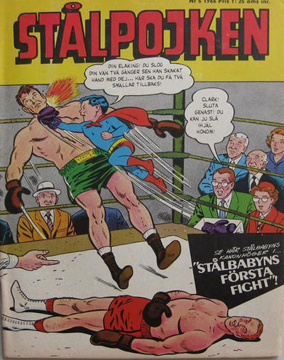 Cover for Stålpojken (Centerförlaget, 1959 series) #5/1966