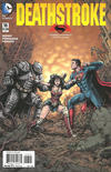 Cover Thumbnail for Deathstroke (2014 series) #16 [Batman v Superman Cover]