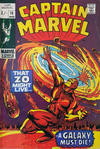 Cover for Captain Marvel (Marvel, 1968 series) #15 [British]